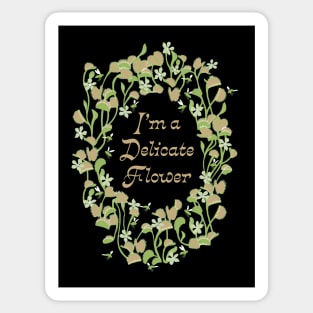 I'm a Delicate Flower, Venus Flytrap Sticker